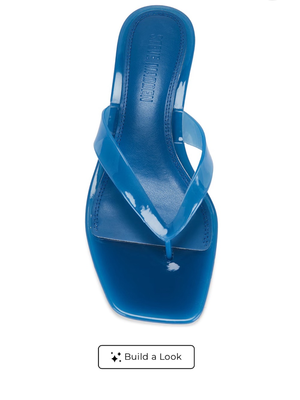 Steve Madden Blue Thong Sandal